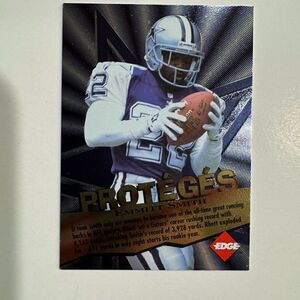 1996 collector's edge proteges emmitt smith, errict rhett /1500